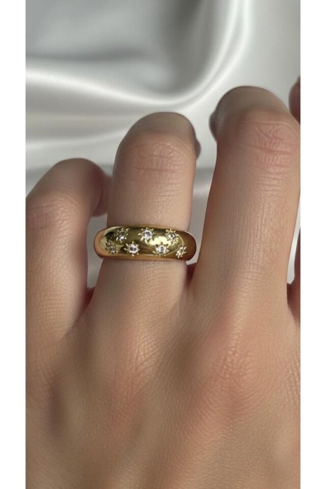 Celestial Yıldız Bombeli Yüzük