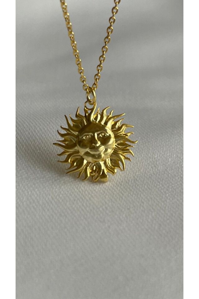 Ay ve Güneş Sonsuz Gezegen Kolye