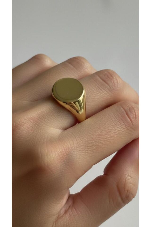 Oval Şövalye Ayarlı Yüzük