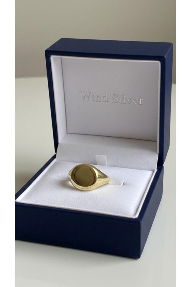 Oval Şövalye Ayarlı Yüzük