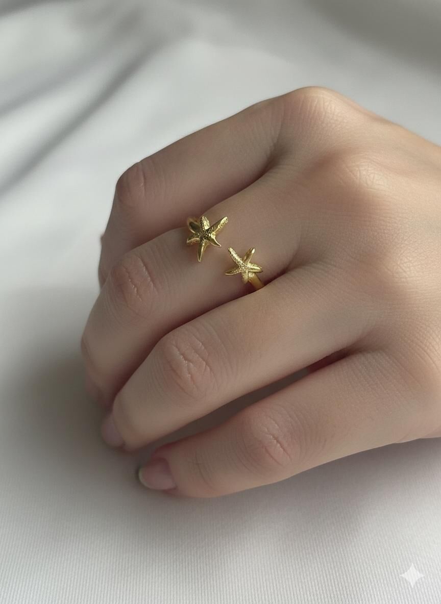 Deniz Yıldızı Yüzük