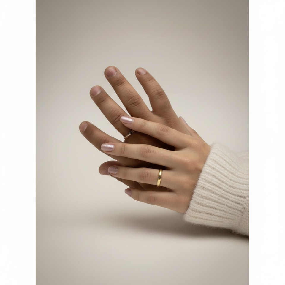 Ay Güneş Ayarlı Çift Yüzükleri