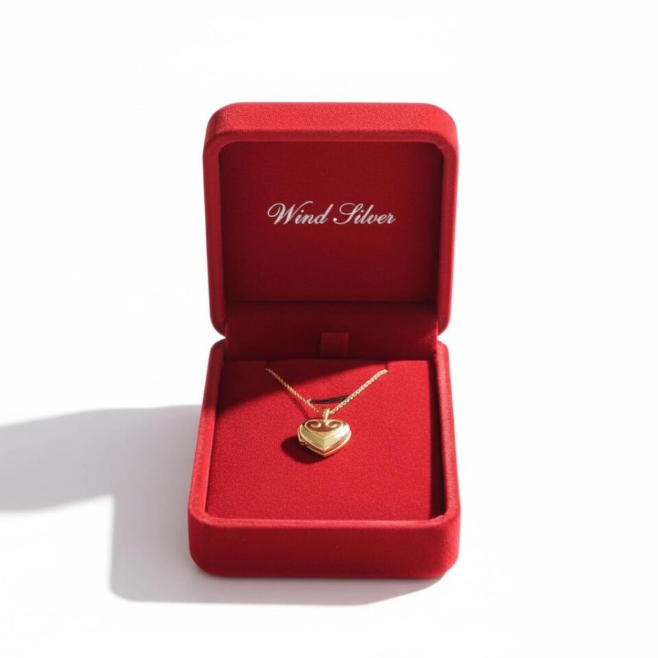 Açılır Kapanır Kapaklı Kolye