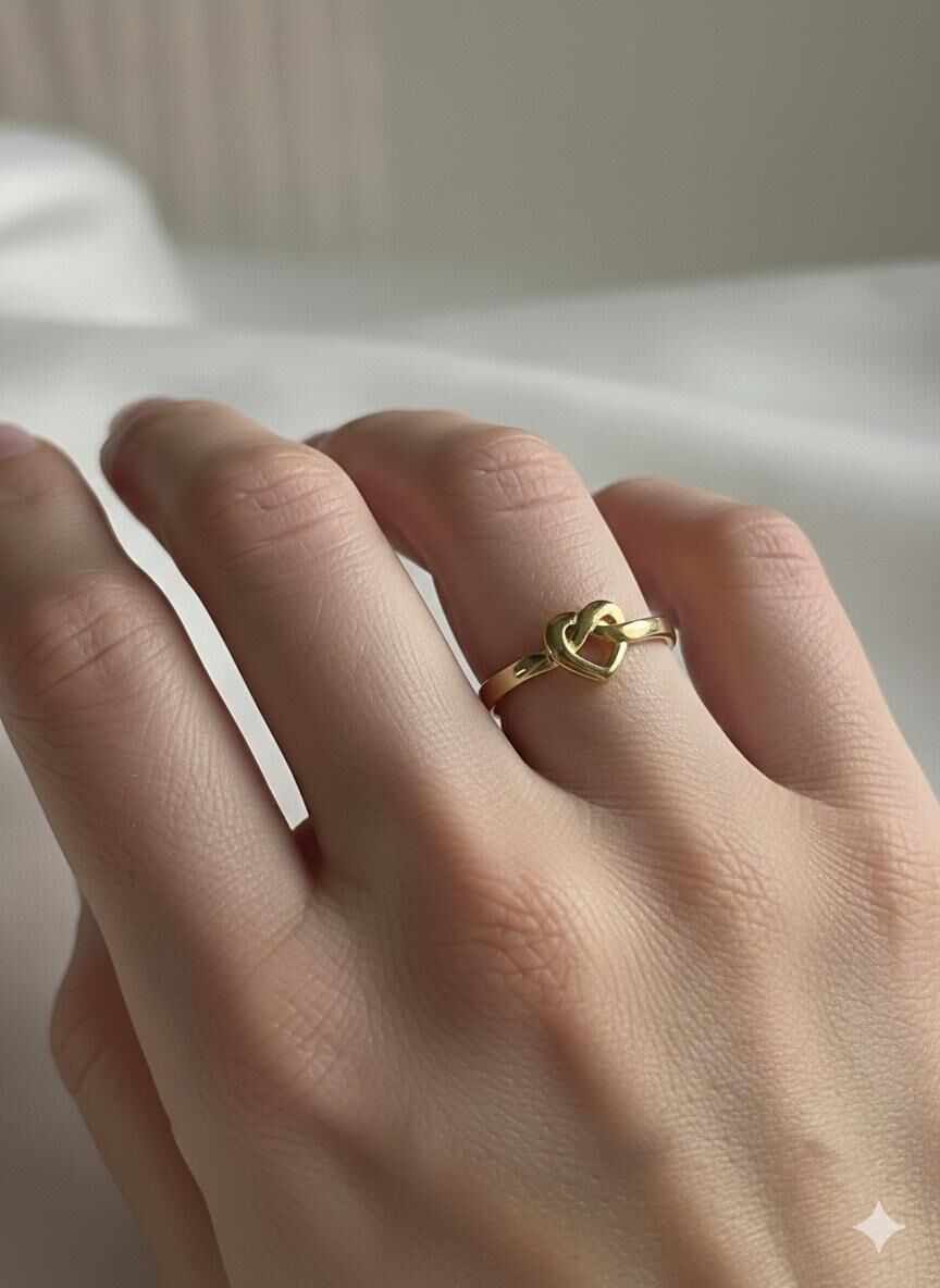 Düğüm Kalp Yüzük