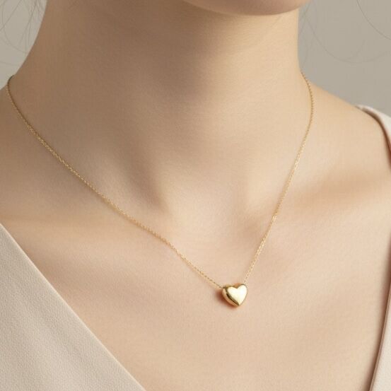 Minimal Kalp Kolye