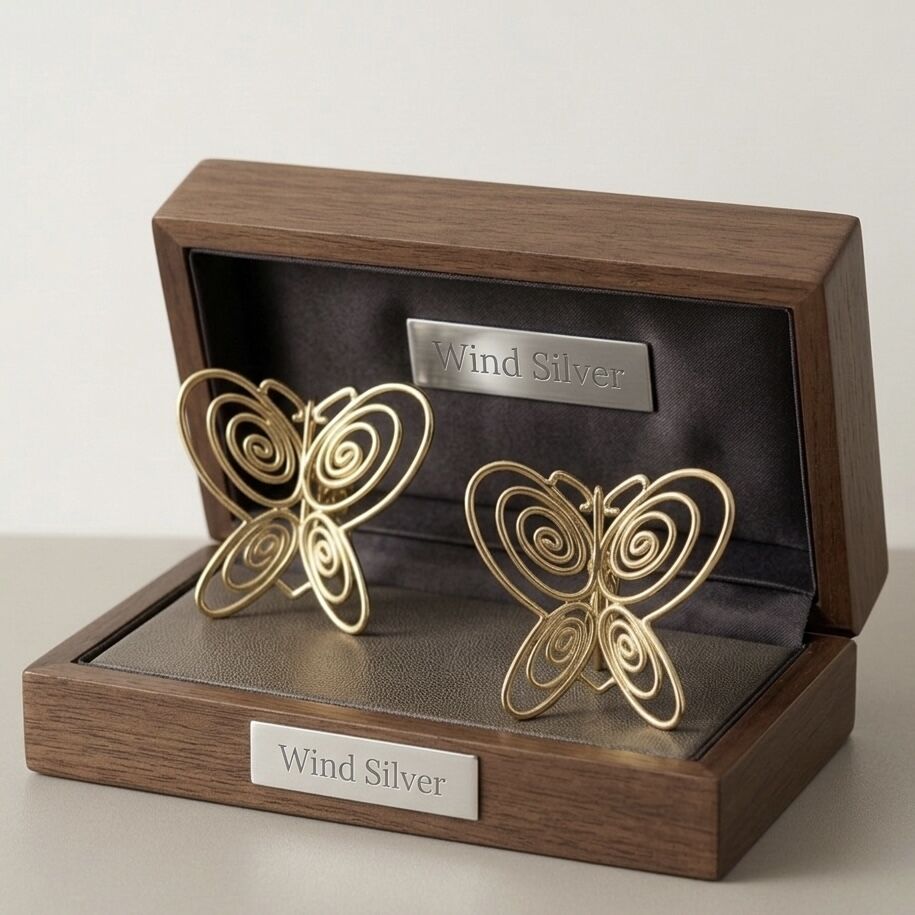 Gümüş Koza Küpesi