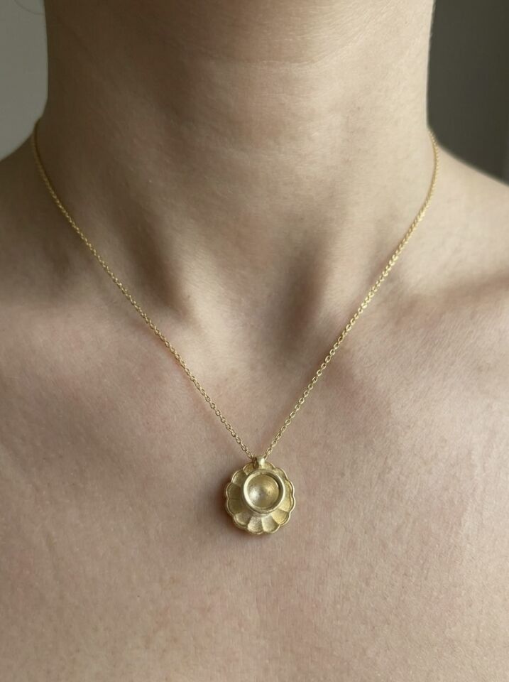 Kahve Fincanı Kolye