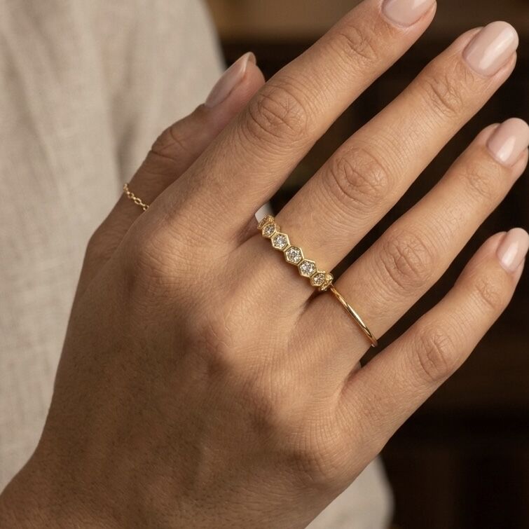 Sıra Baget Taş Yüzük