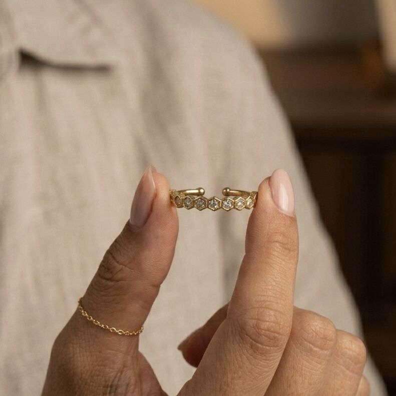 Sıra Baget Taş Yüzük