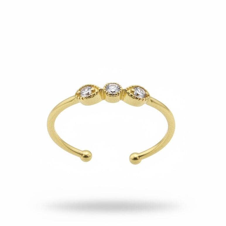 Üçlü Yonca Yüzük