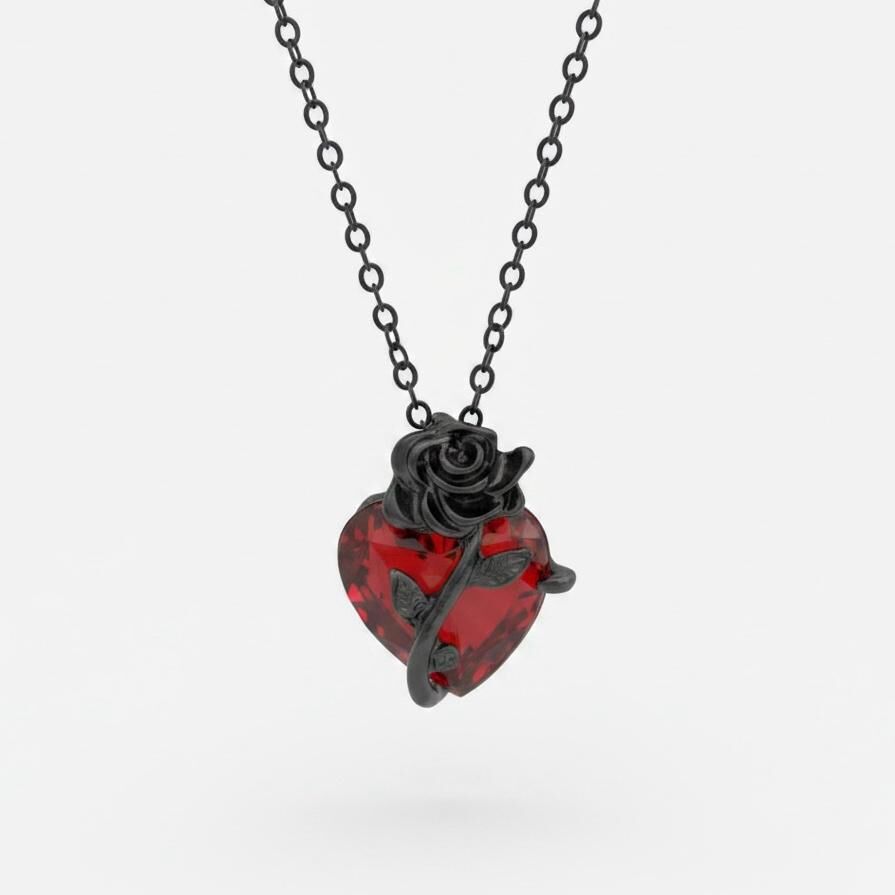 Mühürlü Kalp (The Sealed Heart) Tasarım Kolye